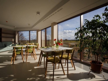 Wnętrze domu seniora w Gdańsku